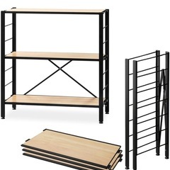 【定価半額以下】美品  スチールラックの画像