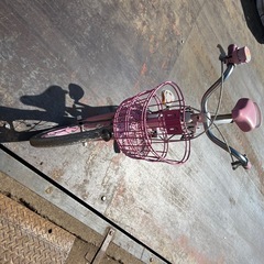 メゾピアノ　自転車　18インチ　中古の画像