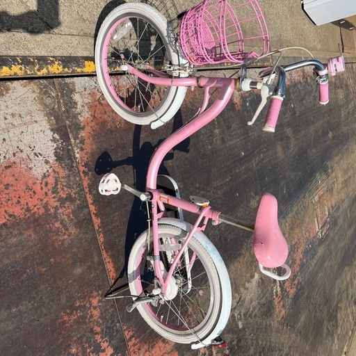 メゾピアノ　自転車　18インチ　中古
