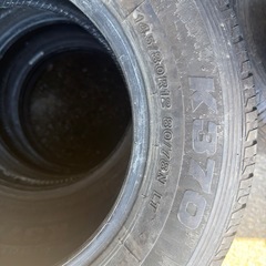 145.80.12ノーマルタイヤ鉄ホイール付き
の画像