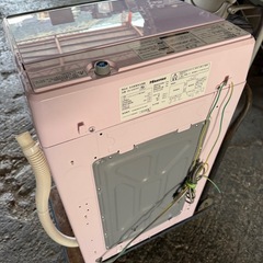 ハイセンス 5．5Kg全自動洗濯機 keyword ピンク HW-G55E5KPの画像
