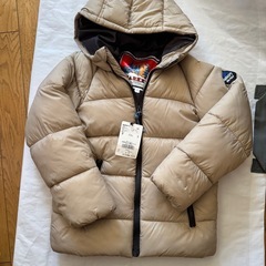 130【新品】 マーキーズ アウター ベージュ ダウンの画像