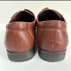 MM/ONE ビジネス　レザーシューズ　ブラウン　26センチの画像