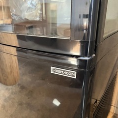 レマコム　4面冷蔵ショーケース　ブラック　218ℓの画像