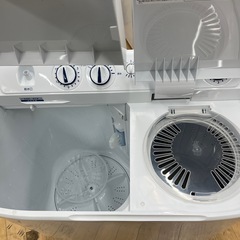 Haier ハイアール 二層式洗濯機 JW-W55G 2025年製 洗い5.5kg 脱水5.0kg 洗濯機 のご紹介です！の画像