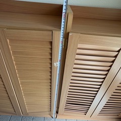 ナチュラルウッド靴収納ラックの画像