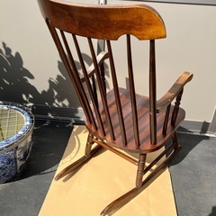 11216😺　ロッキングチェア　椅子　飛騨の家具　ヒダ　ダイネットの画像