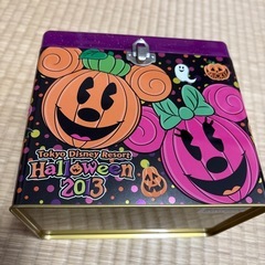 ディズニー缶のバック  2013年のハロウィンの画像