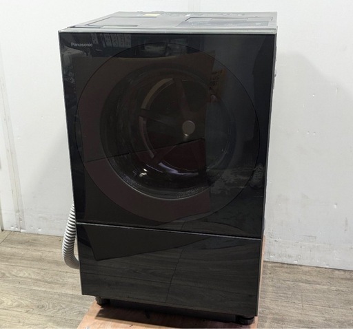 【全国最安値】?2022年購入Panasonicドラム式洗濯乾燥機　洗剤自動NA-VG2600 配達無料　黒CUBLE