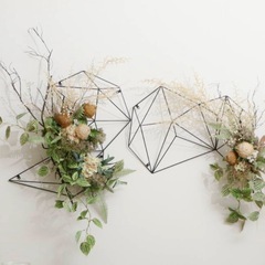 壁掛けのオブジェの画像