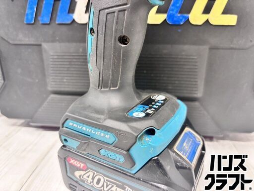 【中古品】簡易動作確認済 makita マキタ TW004G RDX インパクトレンチ インパクト レンチ 40V BL4025 セット 【ハンズクラフト沖縄豊見城店】
