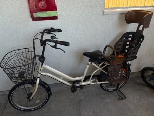 子ども乗せ自転車（非電動・変速付き）カゴ付き