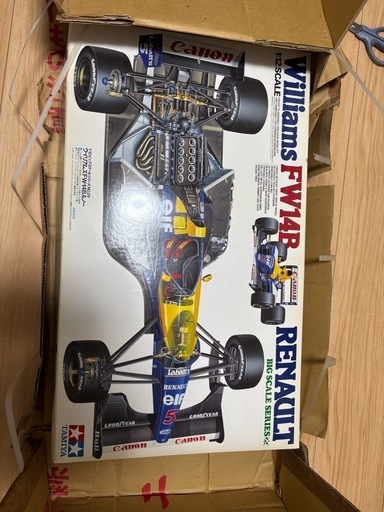 新品未組立】タミヤ 1/12 ウィリアムズ FW14B ルノー ビッグスケール
