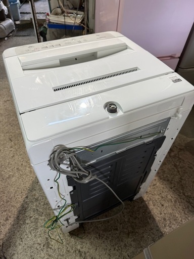 パナソニック 全自動洗濯機 洗濯 5kg ビッグウェーブ洗浄 ニュアンスグレー NA-F50B14