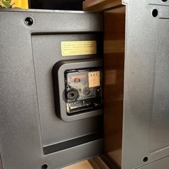 レトロな時計キーボックスの画像