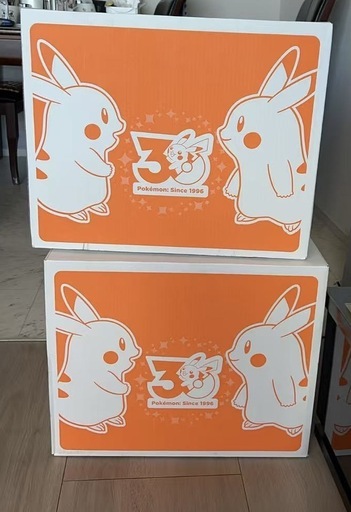 【超希少】ポケモン30周年記念　ピカチュウ等身大ぬいぐるみ&手のひらピカチュウ