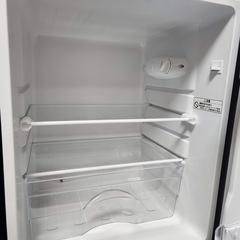 ニトリ 106L 2ドア冷蔵庫 黒の画像