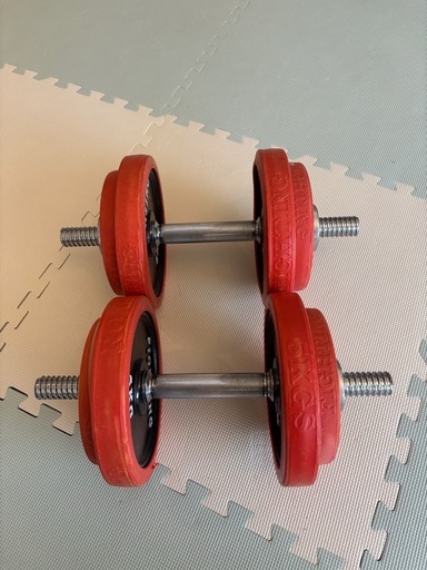 【ダンベルセット（約15kg×2）】