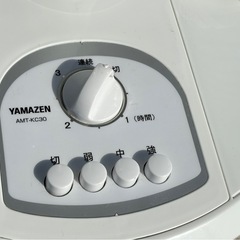 YAMAZEN 山善 扇風機 2022年製 高年式　AMT-KC30(W)  ホワイト mw1159の画像