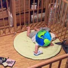 ベビーサークル　木製　サワベビーの画像