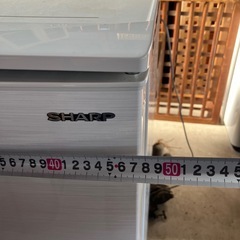 シャープ　ノンフロン冷凍冷蔵庫　SJ-D14E-Wの画像