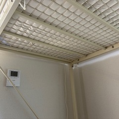 【無料】ロフトベッド（白・コンセント付き）※一緒に解体・搬出いただける方限定の画像