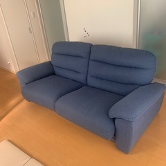 ニトリ　三人掛け　ソファの画像