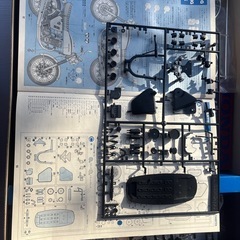 1/6 タミヤ　ホンダCB750FOUR プラモデル　ジャンクの画像