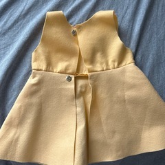 美品　ハンドメイド　ハーフバースデー　キューピー　ワンピースの画像