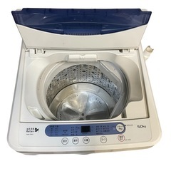【ジ0304-02】説明書と替えホース付き‼️美品なのにこの価格‼️YAMADA 洗濯機  2017年 YWM-T50A1の画像