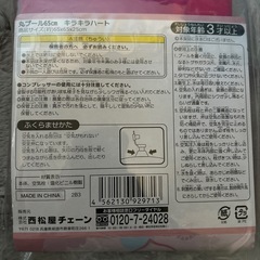 丸プール  ピンク65センチの画像