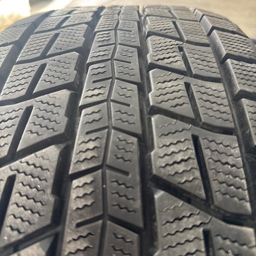 溝あり　良品　255/55R18 4本セット　スタッドレスタイヤ