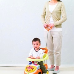 アガツマ　アンパンマンビジーカー  ＋　アンパンマン積み木の画像