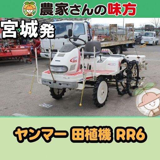 ヤンマー 中古 田植機 RR6