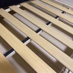 すのこベッド　セミダブルの画像