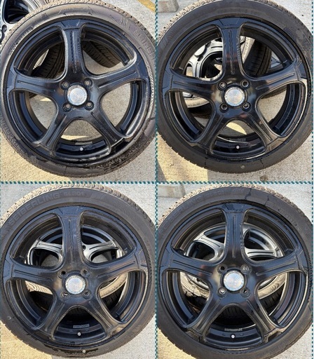 「商談中」165/50R16 中古のタイヤホイール4本セット