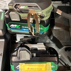 ［未使用品］ハイコーキ WH36DD インパクトドライバーセット［スコーピオンレッド］沖縄市KODENの画像