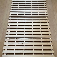 すのこベッド二つ折りニトリの画像