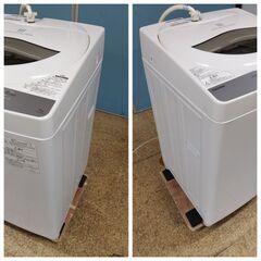 TOSHIBA 東芝 電気洗濯機 5.0kg 2019年製 AW-5G6の画像
