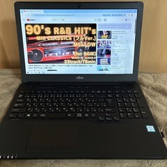 綺麗なWindowsノートパソコン💻ワイヤレス接続で快適！大容量で保存にも便利です。Blu-ray、Bluetooth接続、ONKYOサウンド🔈の画像