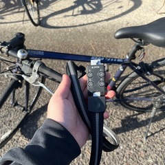 自転車　クロスバイク　28インチ　モデレートバイク　アルミフレーム　21段階変速　整備済み　ロック付き　の画像