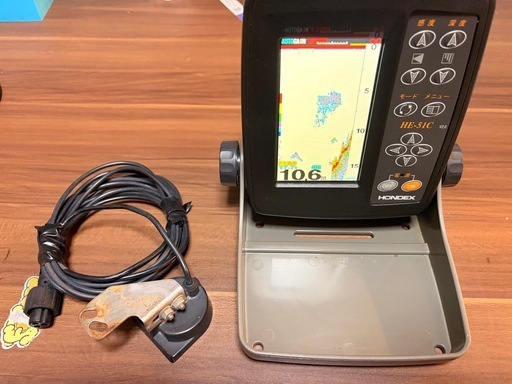 HONDEX HE-51C 魚群探知機 振動子セット
