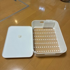 （受け渡し者決定）水切りバスケット パール金属の画像