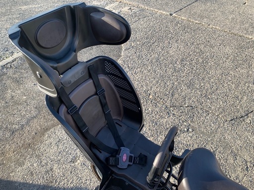 幼児2人　【御成約】ジモティ価格　前後チャイルドシート付き 子供載せ自転車【管理883】