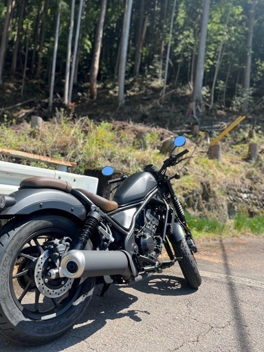 レブル250 Sエディション マットブラック 走行1000km未満 女性オーナー 転倒なし