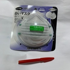 TOYO SAFETY 白い防塵マスク 1705 X 5枚入りの画像