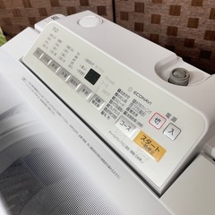 💥激安💥動作確認済み✅🏅保証付き🏅❗️配送•設置🉑❗️♻️処分撤去♻️ 2018年製　パナソニック　7KG全自動洗濯機　NA-FA70H6の画像