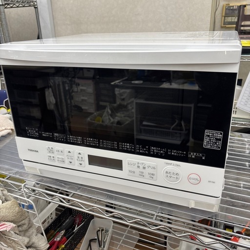 ☆ドリーム荒牧店☆ジモティー割引有☆【クリーニング済み】TOSHIBA/スチームオーブンレンジ/ER-Y60/2024年製