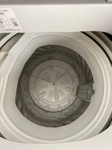 【美品 2023年製】Panasonic 洗濯機 5kg NA-F5B2 全自動洗濯機 一人暮らし