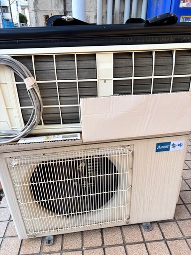 三菱　エアコン　2018 リモコン付　200v